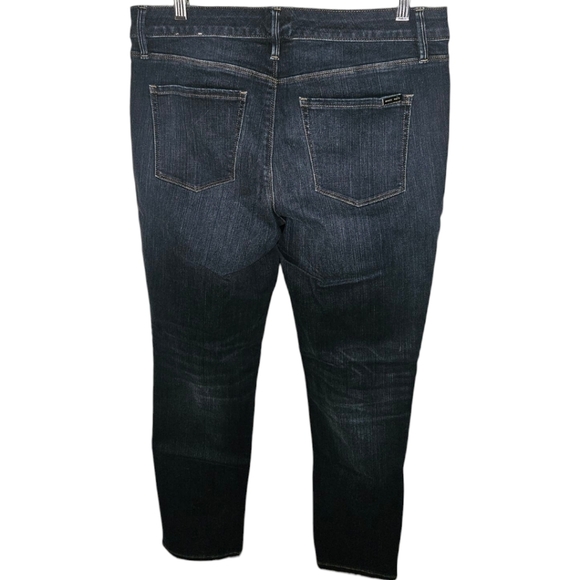 WHBM The Slim Crop Mid-Rise Jeans - Picture 2 of 2